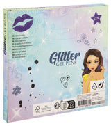 Besties glittergelpennen, 12st.