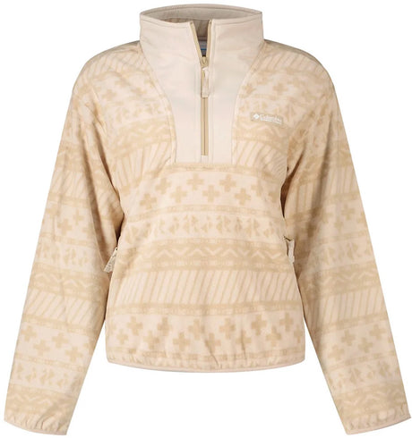 Columbia sequoia grove� ii printed half zip dames outdoortrui - ancient fossil wizard island tonal xs