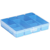 Sunware q-line opbergdoos met 10 bakjes 3,6l | 2 stuks