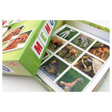 Tactic memo babydieren - memospel - zoek de juiste paren - schattige jonge dieren van over de hele wereld - educatief gezelschapsspel voor kinderen en families - 2 tot 6 spelers - vanaf 3 jaar