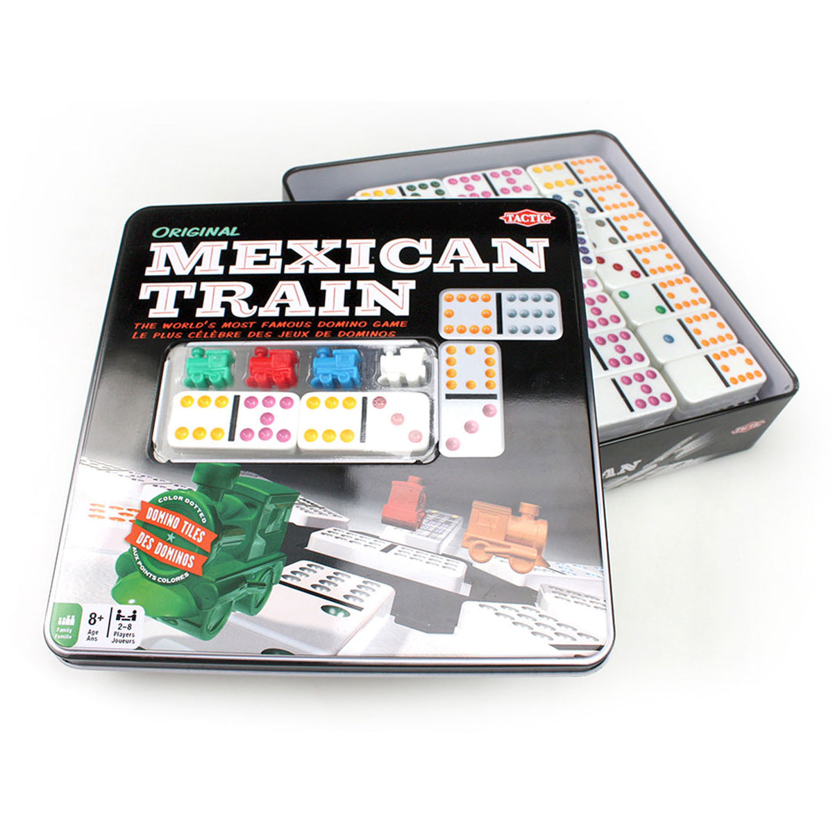Tactic mexican train tin box