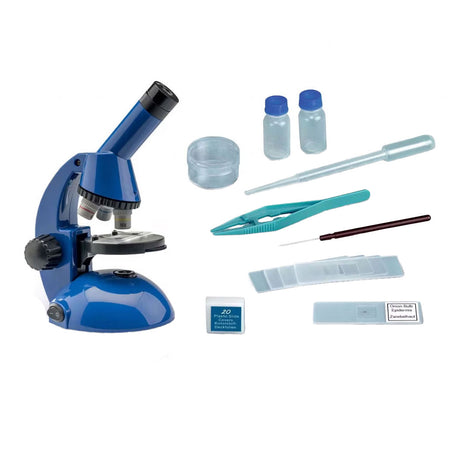 Kosmos my discovery microscope – experimenteerset – ontdek de micro-wereld van dichtbij – inclusief 2-in-1 microscoop, preparaten en vergrootkaarten – mijn eerste microscoop