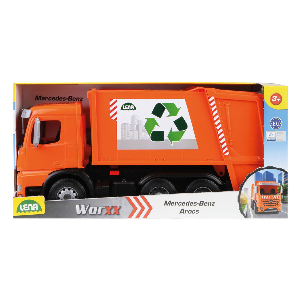 Selecta WORXX Vuilniswagen Mercedes-Benz Arocs, 52cm