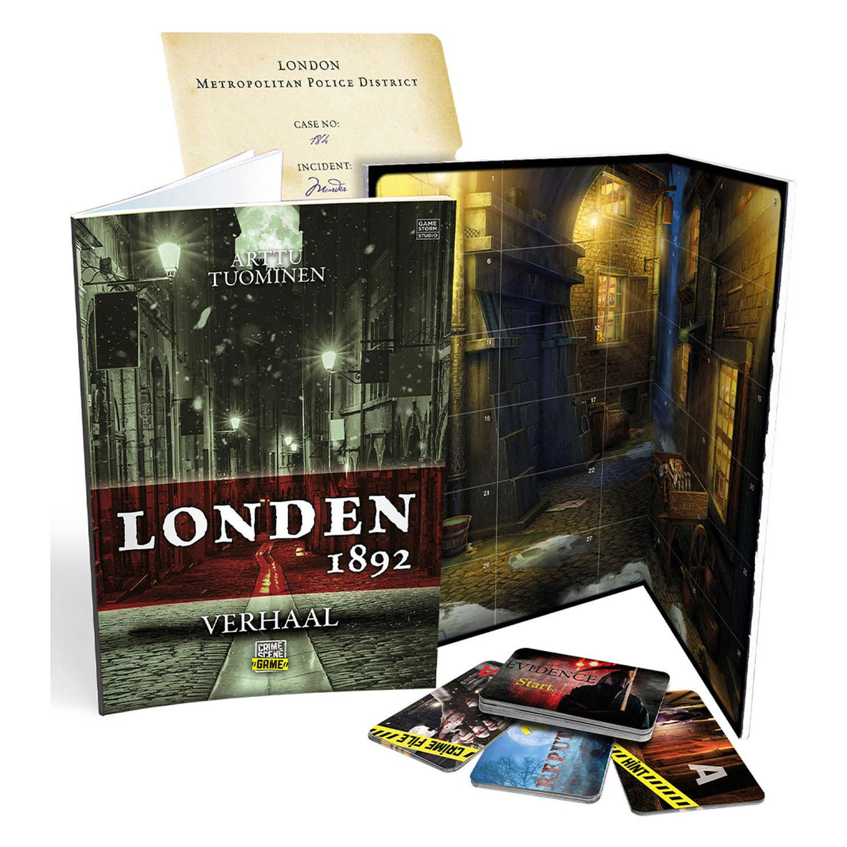 Tactic Crime Scene London NL Board Game