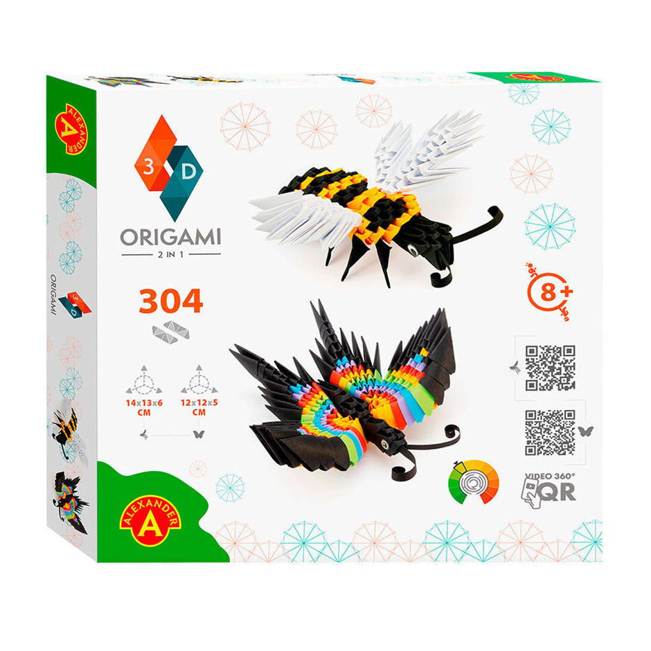 Origami 3d pri Vlinderju, 304dlg