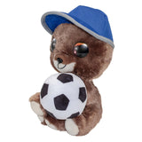 Lumo Stars Knuffel Voetbal Pukki, 15cm