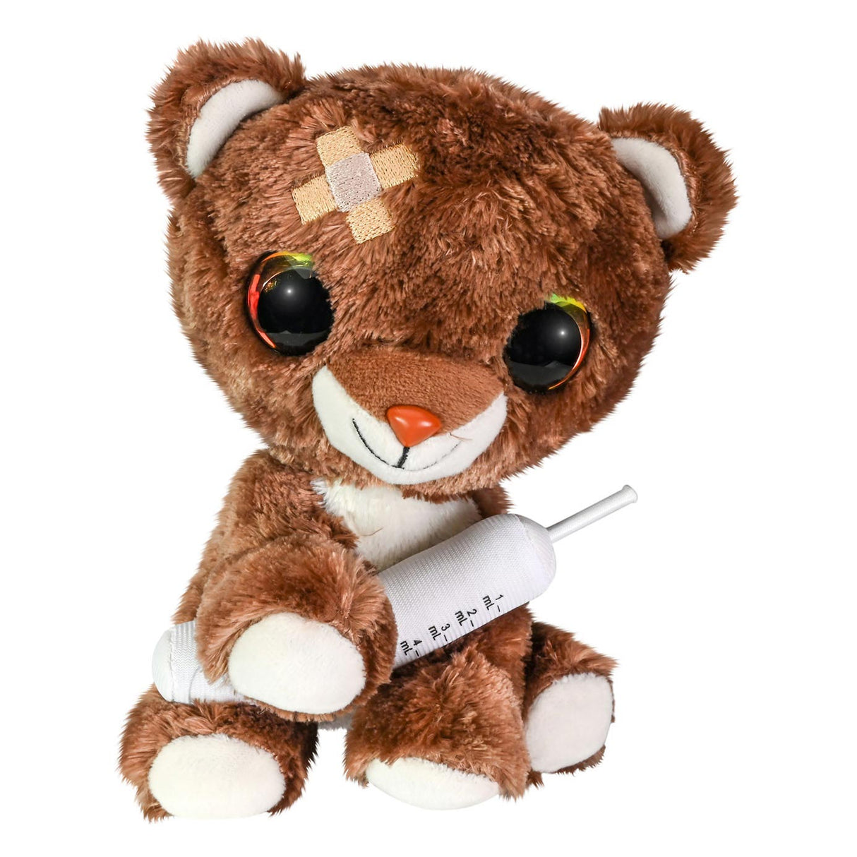 Lumo Stars Hug Get Well - Brown Bear With Spray, 15cm