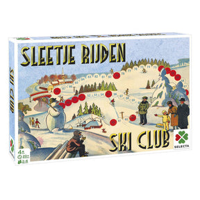 Selecta bordspel spellen van toen - sleetje rijden ski club