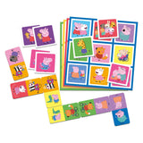 Tactic peppa pig 3-in-1 spellenverzameling – kaartspel – lotto – domino – memo – kinderspel vanaf 4 jaar