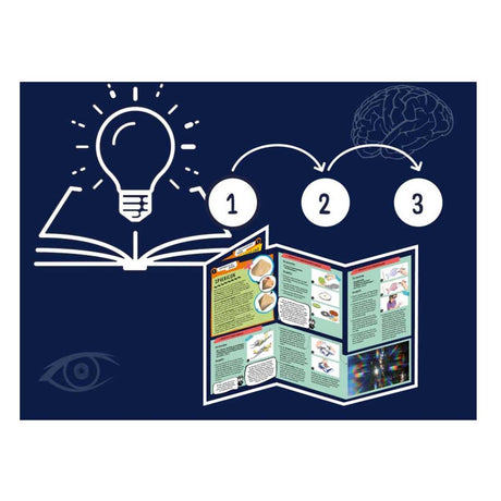 Kosmos brain tricks – experimenteerset – ontdek optische illusies en hersenbrekers – inclusief 3d-bril en spiegels – hersenbrekers