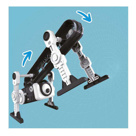 Kosmos flip monster – experimenteerset – bouw je eigen springende monsterrobot – werkt met tandwielen, veermechaniek en katapultwerking – flip monster