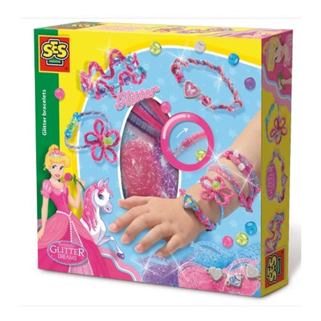 Ses glitter armbanden