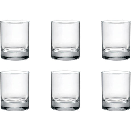 Rocco bormioli gina tumbler 220ml doos a 6 stuks