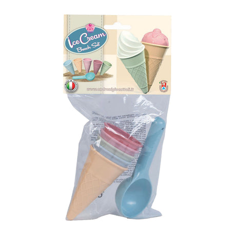 Androni strandset ice cream pastel 6-delig
