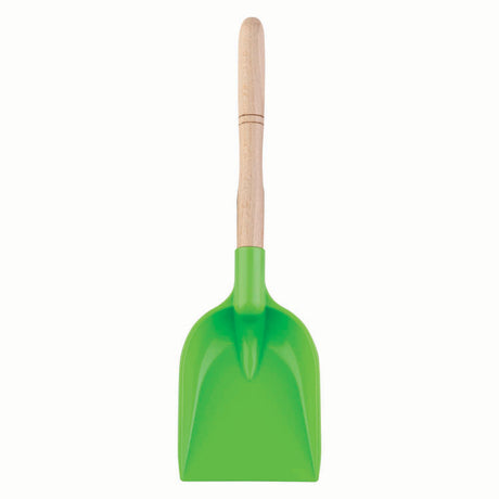 Androni schep met houten steel kleur, 34cm