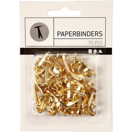 Creativ Company Splitpennen L: 20 mm goud 70 stuks 1 doos