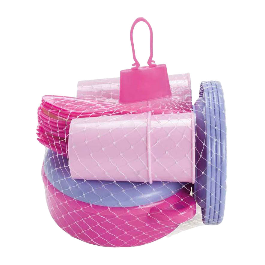 Dantoy eetservies pastel, 22dlg.