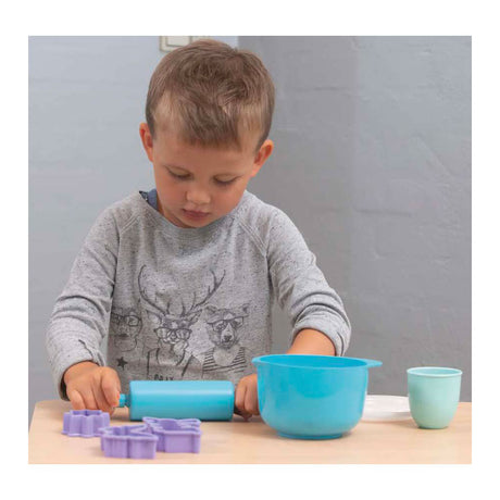 Dantoy koffie en bakset - kleurrijk speelgoed keukenset voor kinderen.