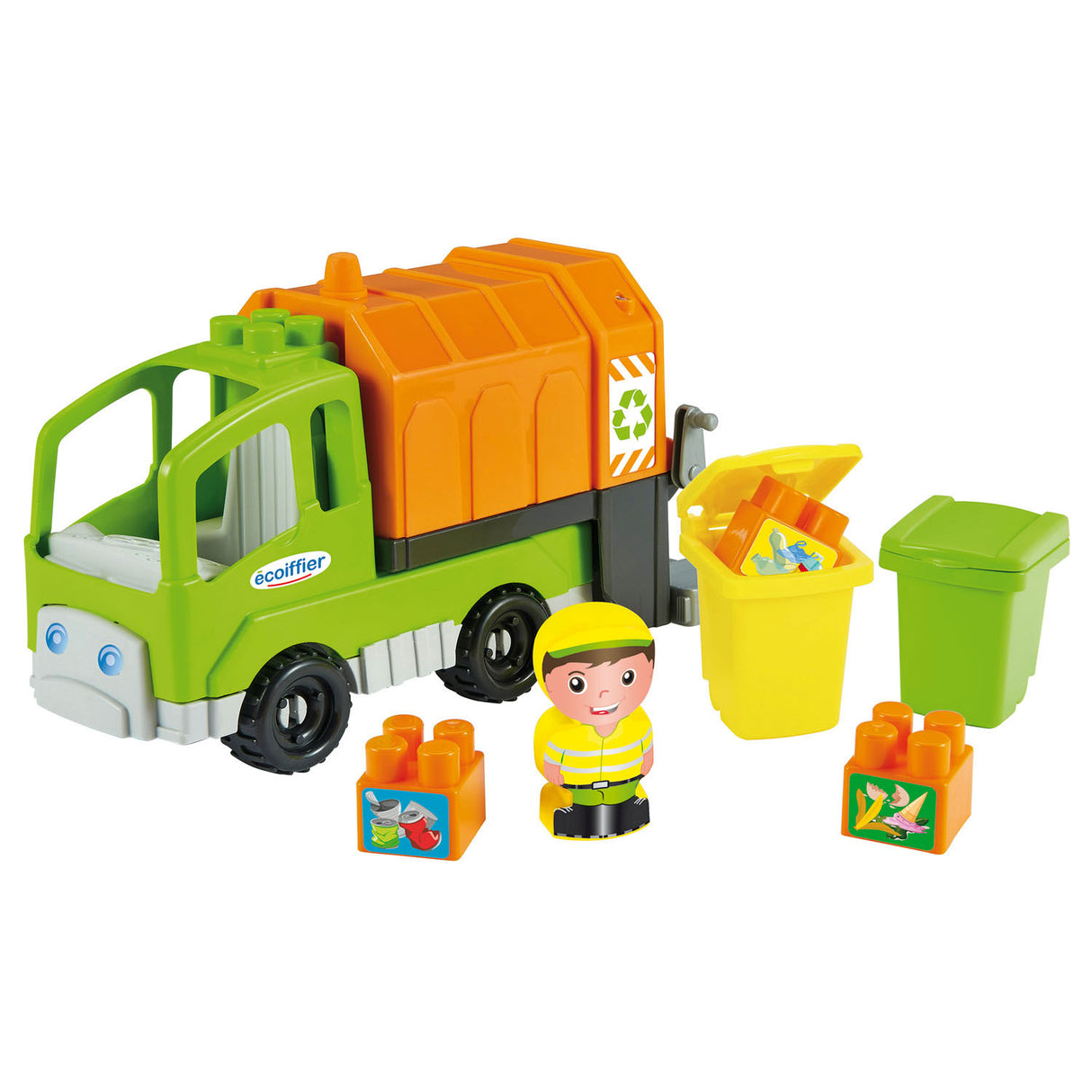 Abrick Garbage Truck con accessori