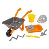 Ecoiffier wheelbarrow with mason set