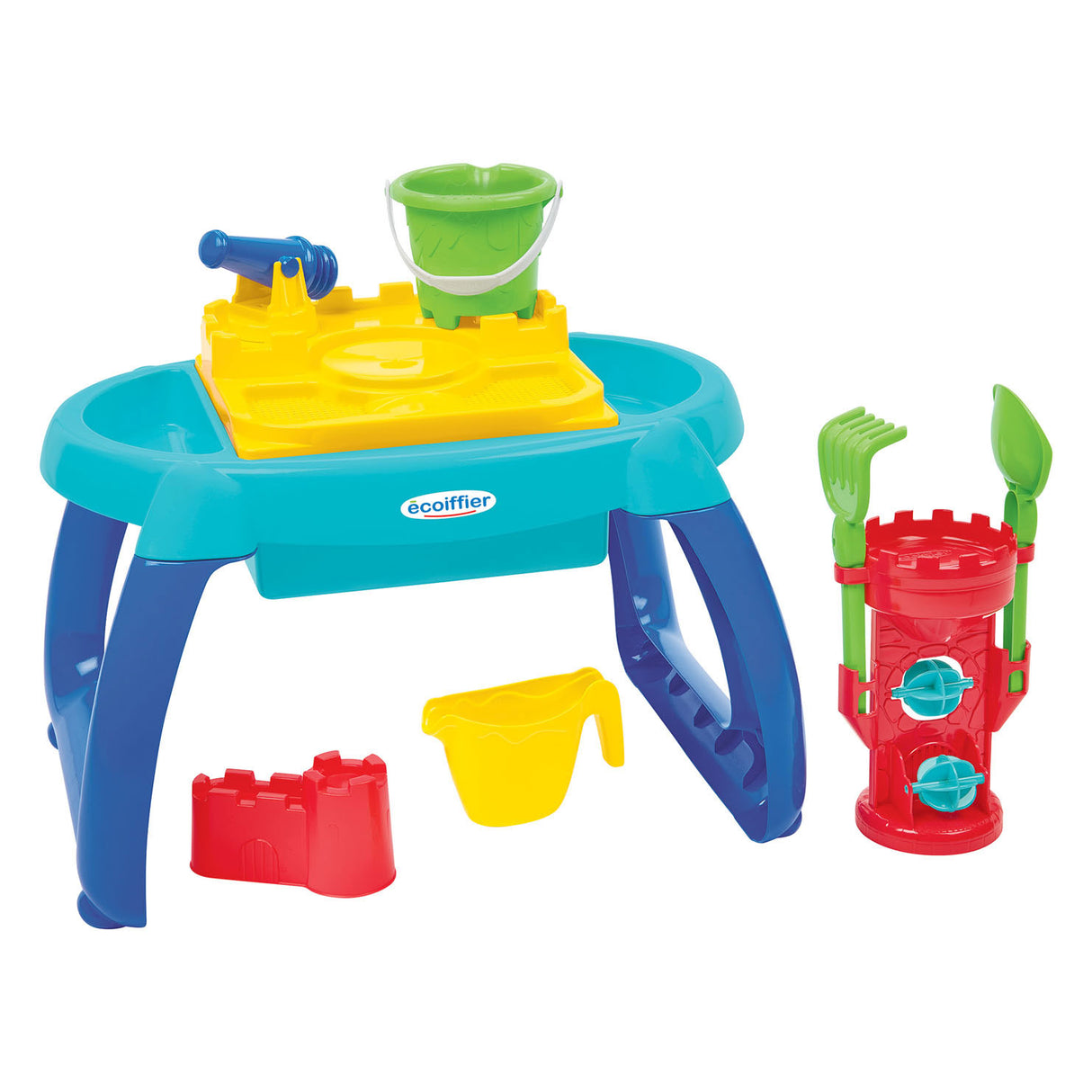 Ecoiffier Water Table med Castle Tower