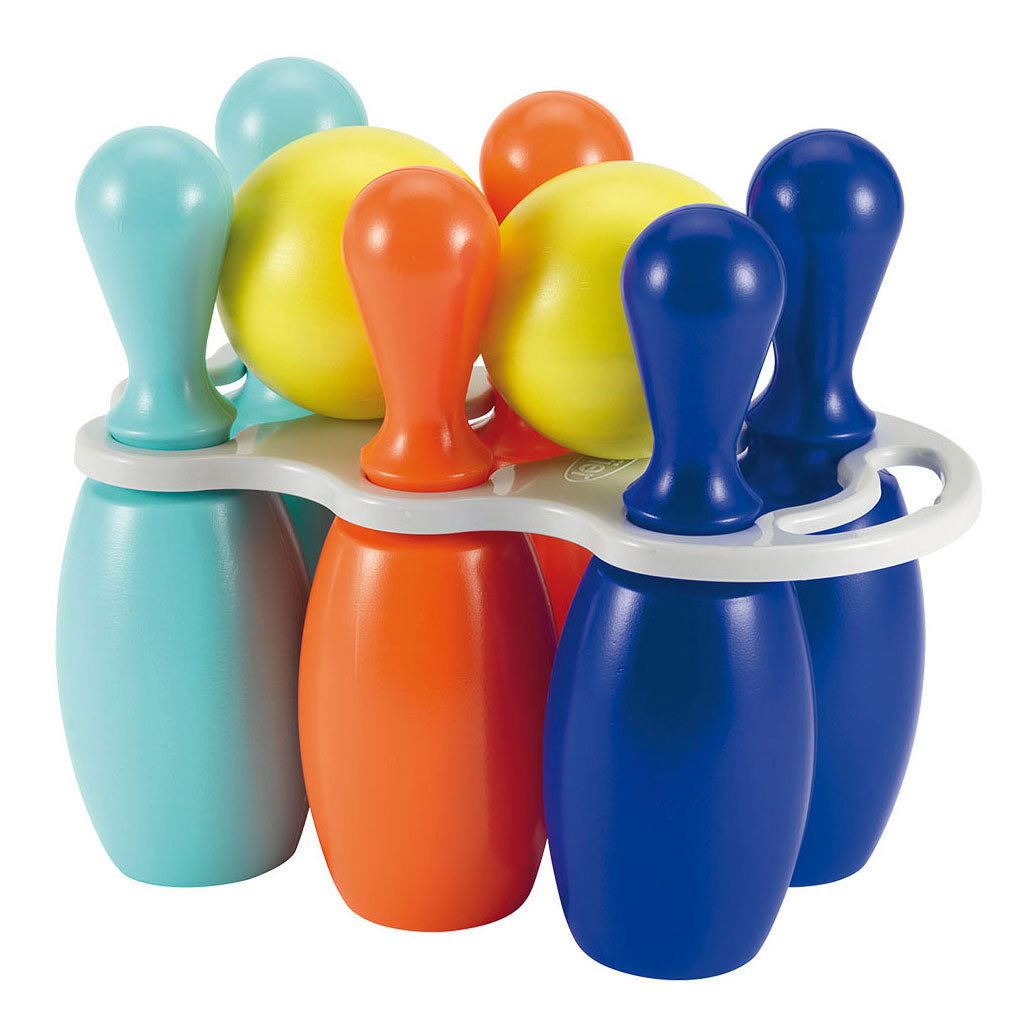 Ecoiffier Bowling Set z dvema kroglicama, 8dlg.