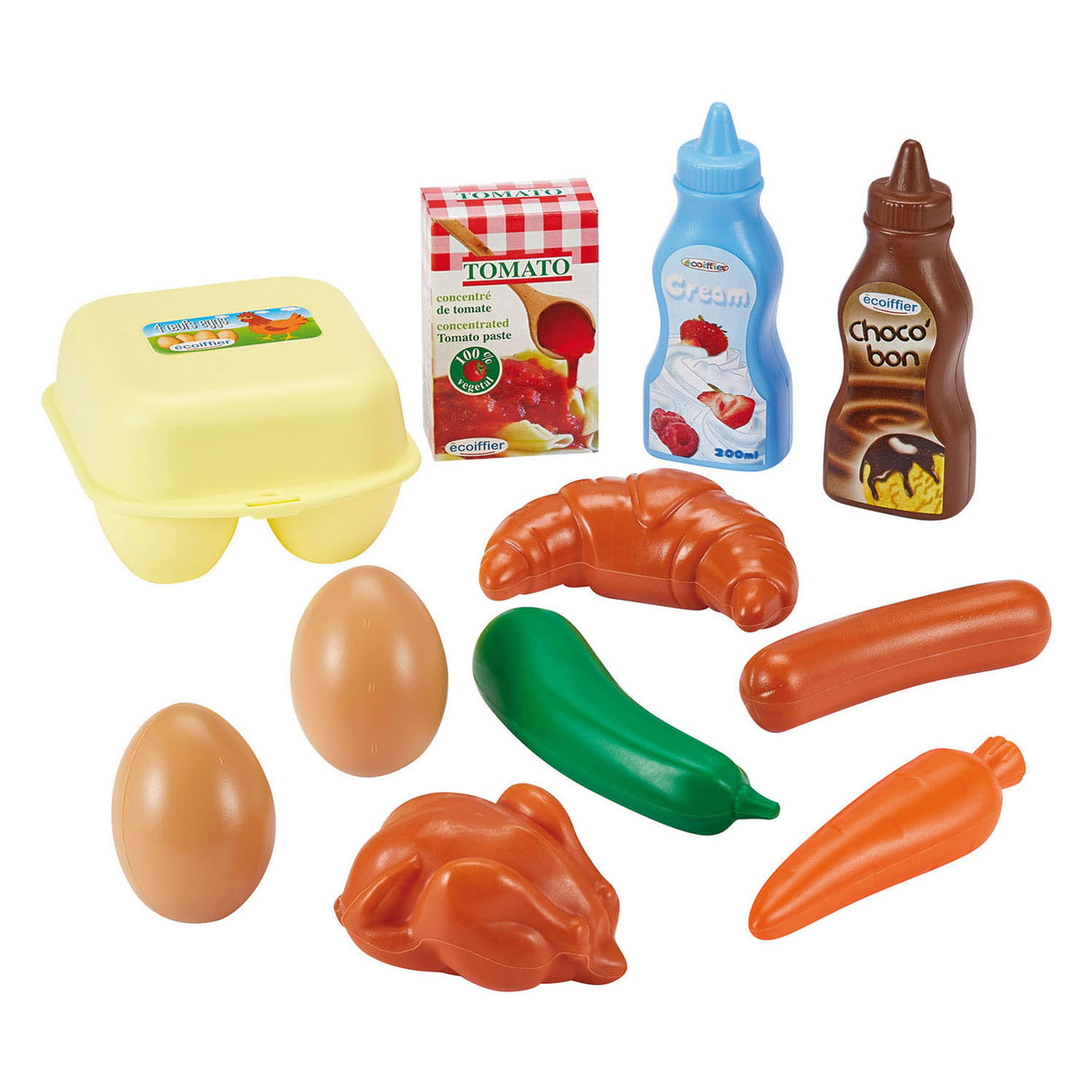 Ecoiffier Playets breakfast play set, 11dlg.