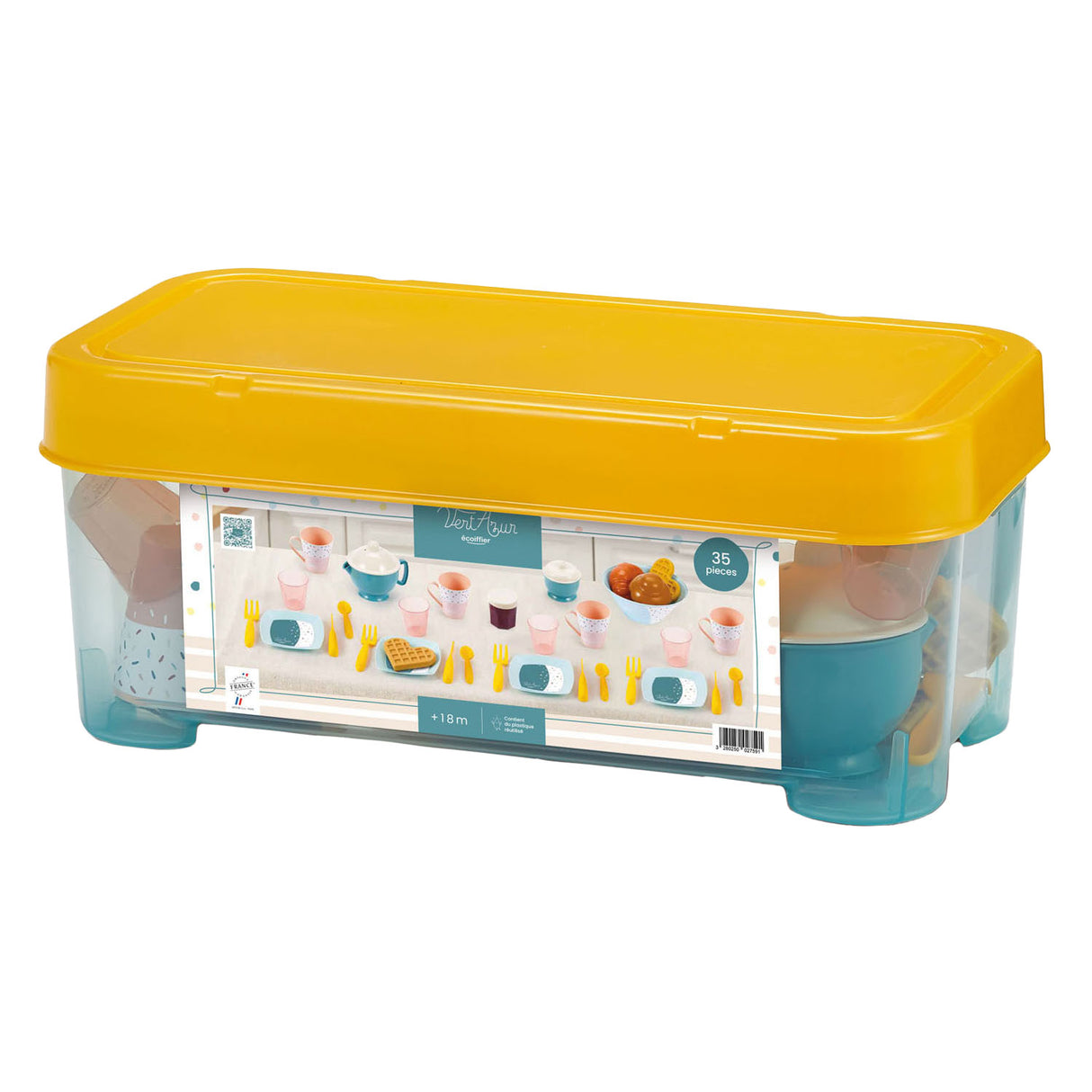 Ecoffier Breakfast Play set dans Box Box, 35dlg.