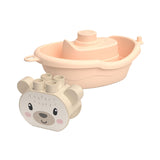 Abrick Bath Boats Animals con lata de riego, 7dlg.