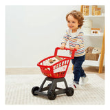 Ecoiffier 100% chef winkelwagen met boodschappen