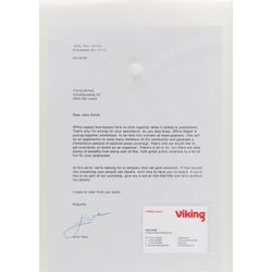 Documentmap vk pp 180g m2 a4 33,5x23,5cm transparant staand cap. 100vel drukknop