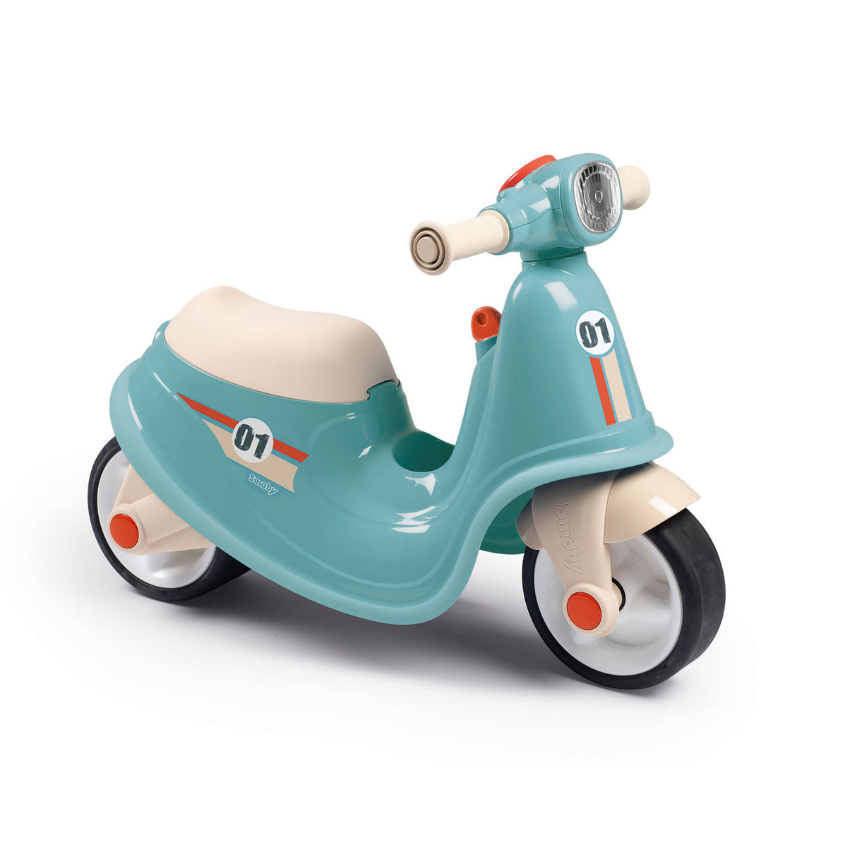 Smoby Scooter -Fahrt auf Blau