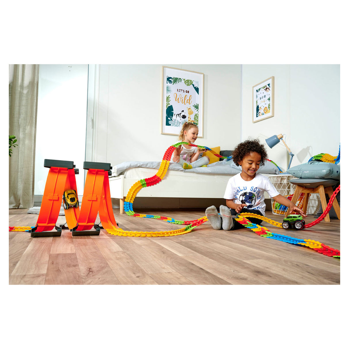 Smoby FlexTreme Discovery Racebaan Set, 184dlg.