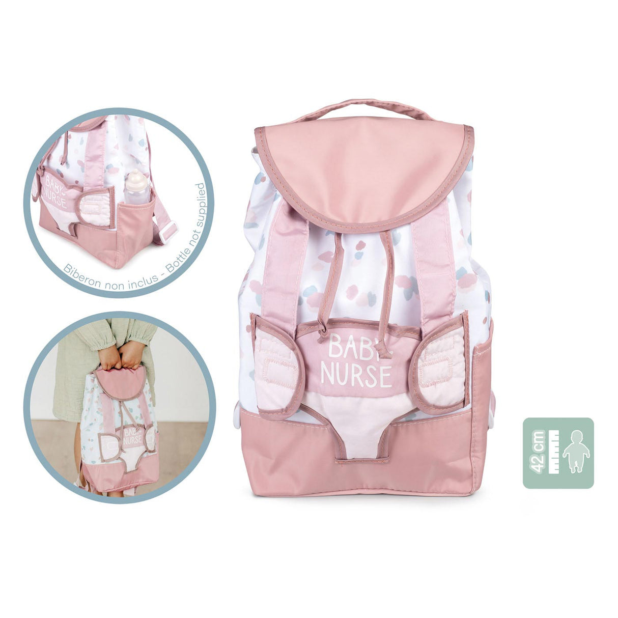 Smoby - Baby Schwester Rucksack