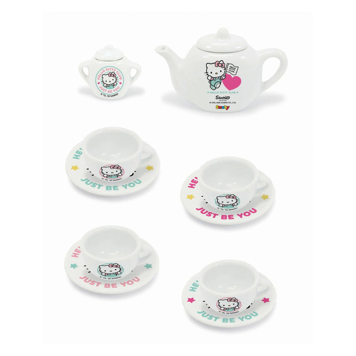 Smoby Hello Kitty Porcelain Tea Set 12dlg.