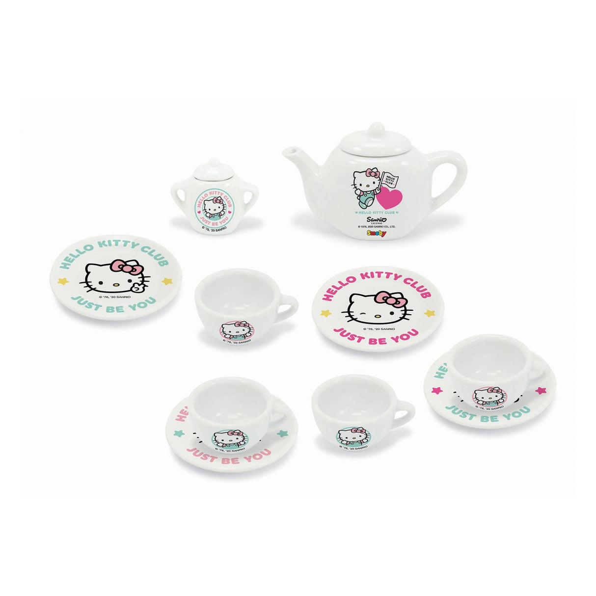 Smoby Hello Kitty Porcelain Tea Set 12dlg.