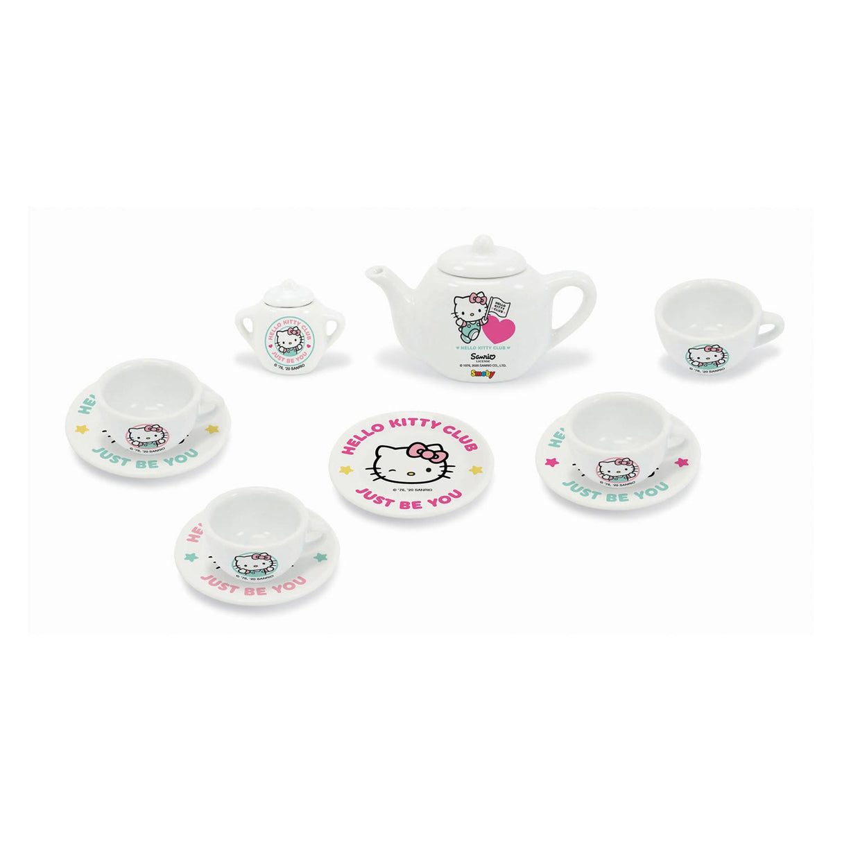 Smoby Hello Kitty Porcelain Tea Set 12dlg.