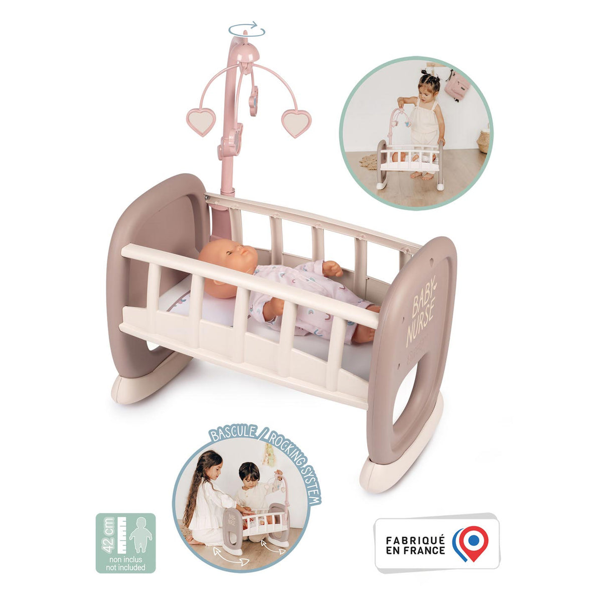 Smoby Baby Nurse Schommelbed