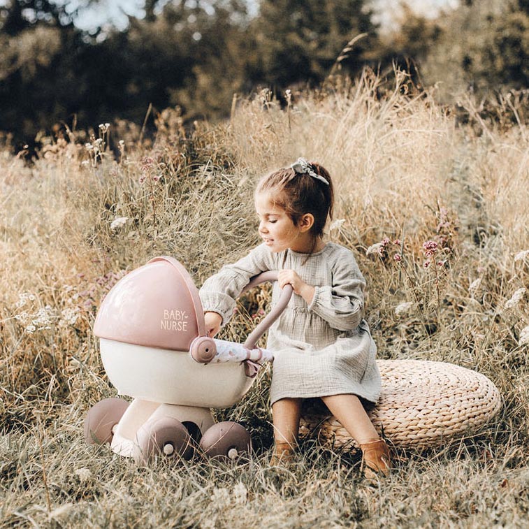 Poppenwagen per bambini smussati