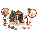 Smoby Winter Chalet med tilbehør 30dlg.