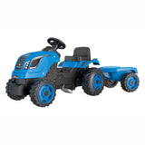 Smoby Farmer XL STASTRATTOR con trailer blu