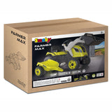 Smoby Farmer Max Stair Tracteur avec remorque Green