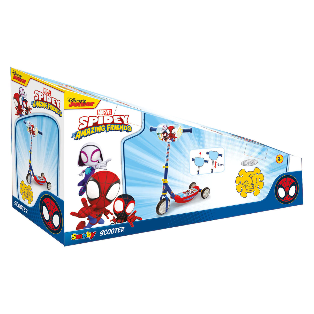 Smoby Smoby Spidey Amazing Friends 3-wheel Kinderstep