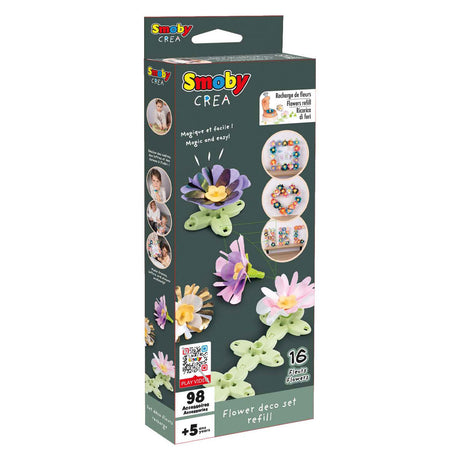 Merkloos sans marque smoby crea bloemen maken decoratie navulling, 98dlg.