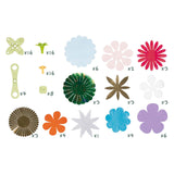 Merkloos sans marque smoby crea bloemen maken decoratie navulling, 98dlg.