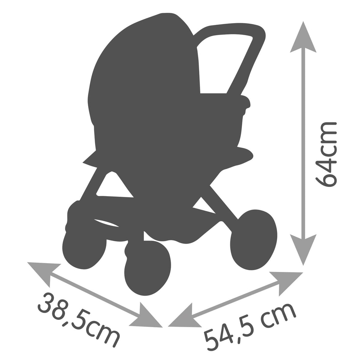 Smoby - maxi -cosi panenka správná muge 3in1