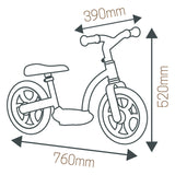 Smoby balance bike comfort loopfiets