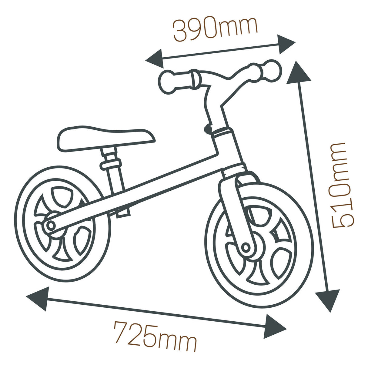 Smoby first bike loopfiets