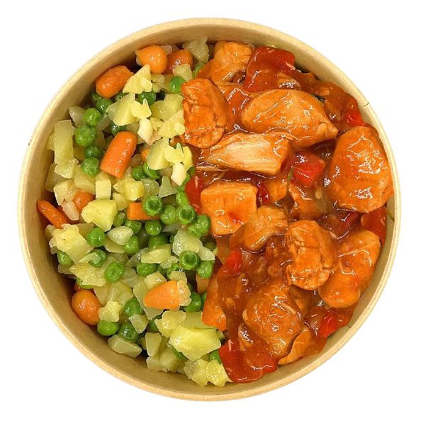 Compleet menu wortel doperwt kip pilav (8 x 270gr)