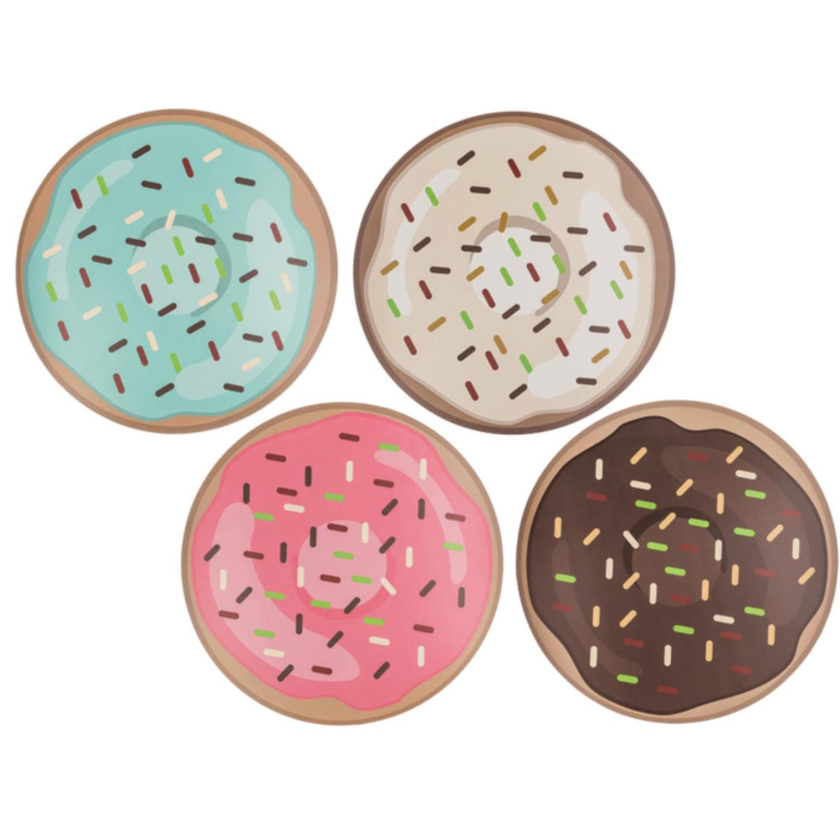 Ootb placemat donut ø38cm 4 ass.
